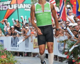 Compression Wear at Ironman Triathlon